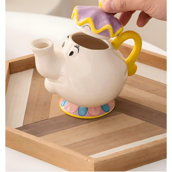 Beauty and the Beast Porcelain Set 3 Pcs